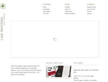 Tablet Screenshot of candrprinting.com